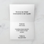 Urodziny - Die lustige polnische Geburtstagskarte  Karte (Innenseite)