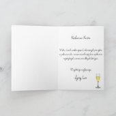 Urodziny - Personalisierte polnische Geburtstagska Karte (Innenseite)