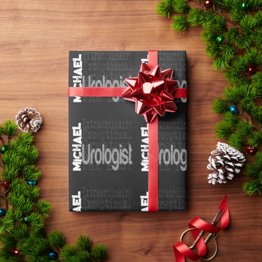 Urologe Extraordinaire Geschenkpapier (Feiertagsgeschenk)