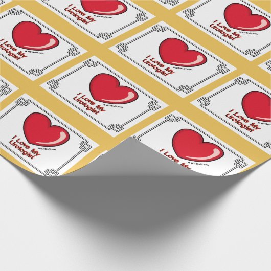 Urologe Geschenkpapier (Ecke)