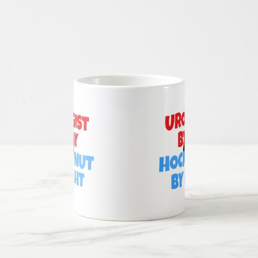 Urologe Hockey Fanatic Kaffeetasse (Mittel)