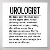 Urologe Poster (Vorne)