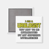 Urologe... Superior Intelligence Magnet (Vorderseite/Rückseite)