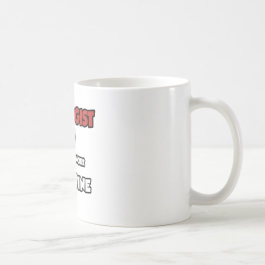 Urologe ... wird für Wein arbeiten Kaffeetasse (Rechts)
