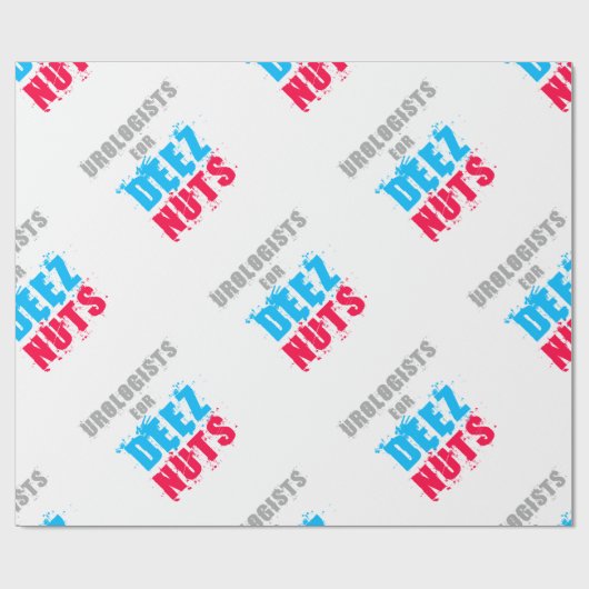 Urologen für Deez Nuts Geschenkpapier (Flach)