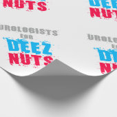 Urologen für Deez Nuts Geschenkpapier (Ecke)