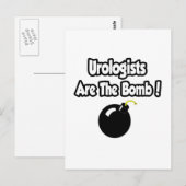 Urologen sind die Bombe! Postkarte (Vorne/Hinten)