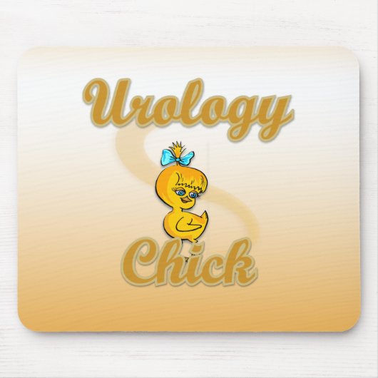 Urologie Chick Mousepad (Vorne)