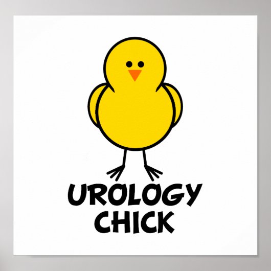 Urologie Chick Poster (Vorne)