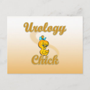 Urologie Chick Postkarte