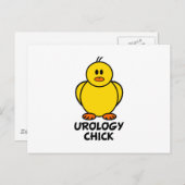 Urologie Chick Postkarte (Vorne/Hinten)