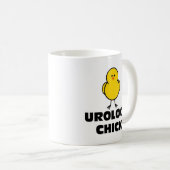 Urologie-Küken Kaffeetasse (VorderseiteRechts)