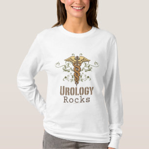 Urologie schaukelt Urologe-langes Hülsen-T-Shirt T-Shirt