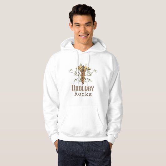Urologie schaukelt UrologeHoodie Hoodie (Vorne ganz)