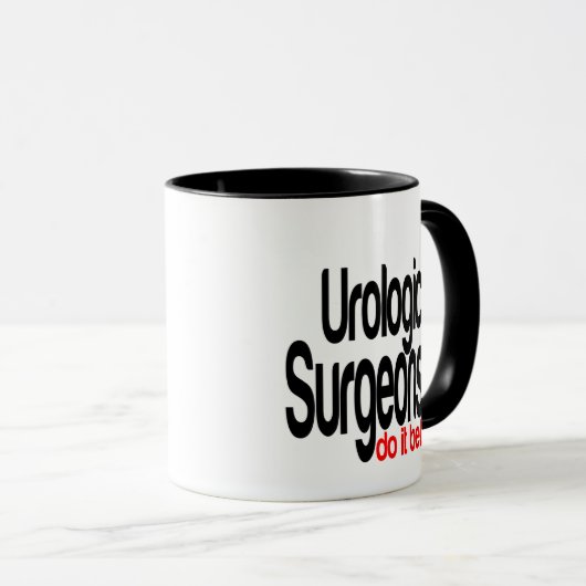 Urologische Chirurgen machen es besser Tasse (VorderseiteRechts)