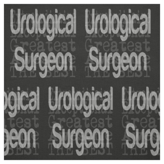 Urologischer Chirurg Extraordinaire Stoff (Muster)