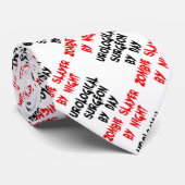 Urologischer Chirurg Zombie Joke Krawatte (Gerollt)