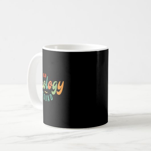 Urology Nurse Apparel - Urology Squad Kaffeetasse (Vorderseite Links)