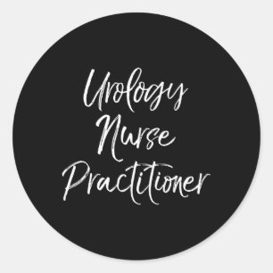Urology Nurse Practitioner Wertungswoche Runder Aufkleber