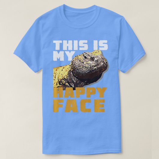 Uromastyx Das ist mein glücklicher Gefallen an der T-Shirt (Design vorne)