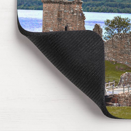 Urqhart Castle - Loch Ness Mousepad (Ecke)