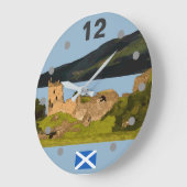 URQUHART CASTLE GROßE WANDUHR (Winkel)