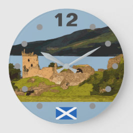 URQUHART CASTLE GROßE WANDUHR