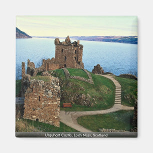 Urquhart Castle, Loch Ness, Schottland Magnet