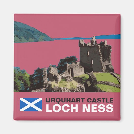 URQUHART CASTLE MAGNET (Vorne)