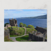 Urquhart Castle Ruins Postkarte (Vorderseite)