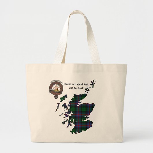 Urquhart Clan Abzeichen Jumbo Tasche (Vorne)