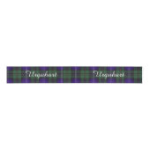 Urquhart Clan karierter schottischer Tartan Ripsband (Vorderseite)