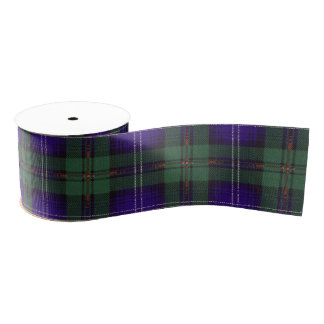 Urquhart Clan karierter schottischer Tartan Ripsband