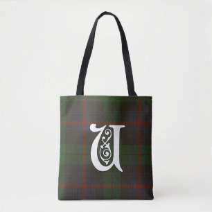 Urquhart Clantartan-Monogramm Tasche