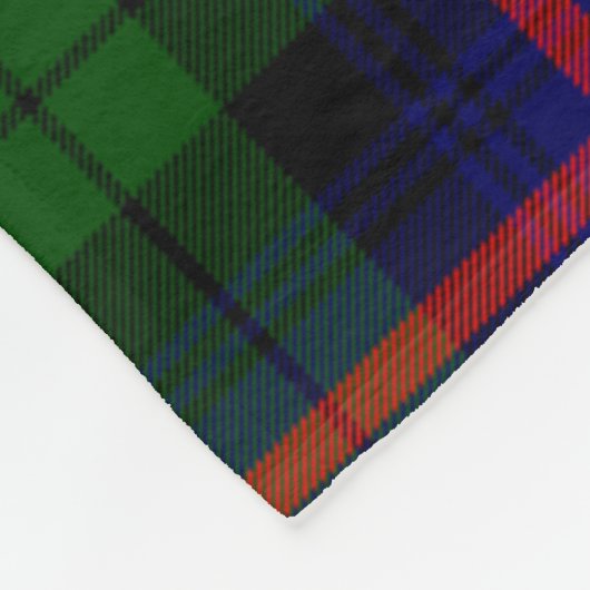 Urquhart Modern Kariert Fleecedecke (Ecke)