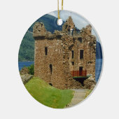 Urquhart Schloss - Scottish zieht sich Sammlung Keramik Ornament (Links)