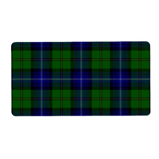 Urquhart tartan blue kariert (Vorne)