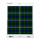 Urquhart tartan blue kariert (Vorne)