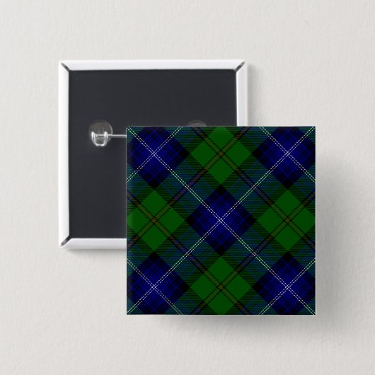 Urquhart tartan blue kariert button (Vorne & Hinten)