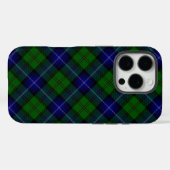 Urquhart tartan blue kariert Case-Mate iPhone hülle (Rückseite (Horizontal))
