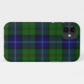 Urquhart tartan blue kariert Case-Mate iPhone hülle (Rückseite (Horizontal))
