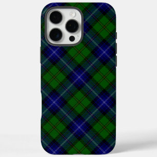 Urquhart tartan blue kariert iPhone 16 pro max hülle