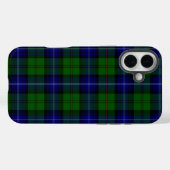 Urquhart tartan blue kariert Case-Mate iPhone hülle (Rückseite (Horizontal))