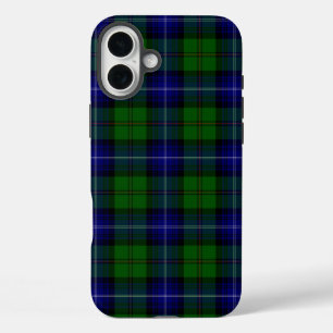 Urquhart tartan blue kariert iPhone 16 plus hülle
