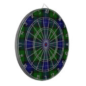 Urquhart tartan blue kariert dartscheibe (Vorderseite Links)