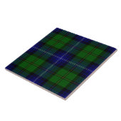 Urquhart tartan blue kariert fliese (Seite)
