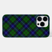 Urquhart tartan blue kariert iPhone hülle (Rückseite (Horizontal))