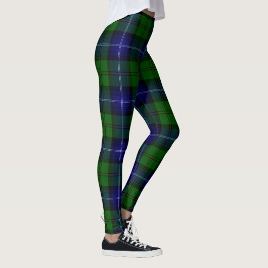 Urquhart tartan blue kariert leggings (Rechts)