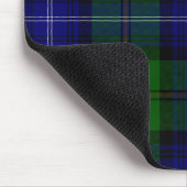 Urquhart tartan blue kariert mousepad (Ecke)