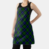 Urquhart tartan blue kariert schürze (InSitu)